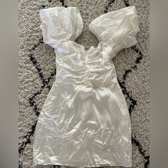 Amanda Uprichard x REVOLVE Santucci Dress in Ivory - Picture 4 of 7